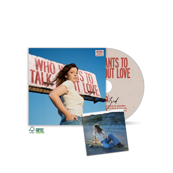 WHO WANTS TO TALK ABOUT LOVE? - Signed CD