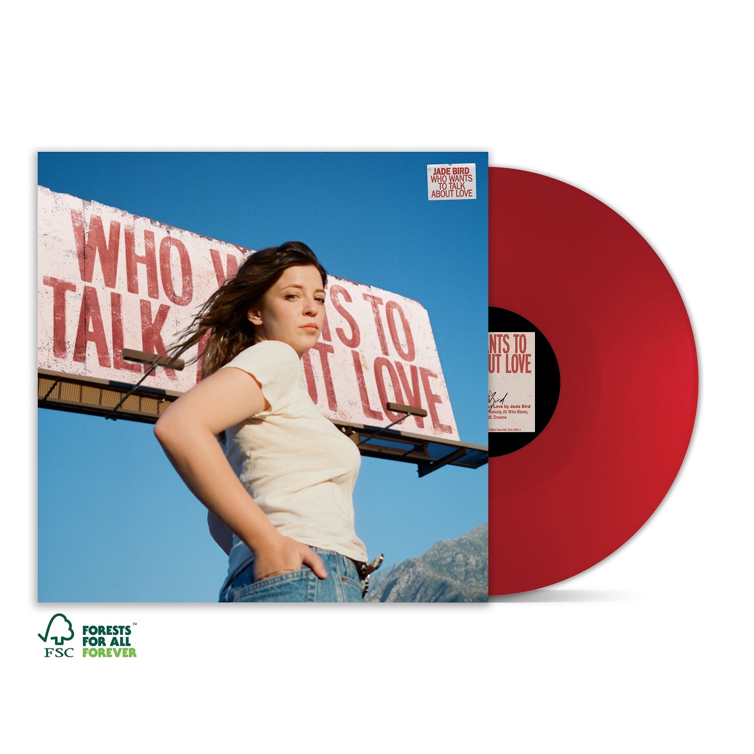 WHO WANTS TO TALK ABOUT LOVE? - Red Vinyl | Jade Bird US